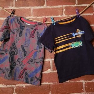 Lot of 2 Hotwheels for Gap Tshirts (3t)